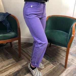 Guess vintage purple jean size 32